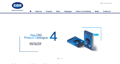 Desktop Screenshot of europeanbrakingsystems.co.uk