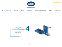 Tablet Screenshot of europeanbrakingsystems.co.uk